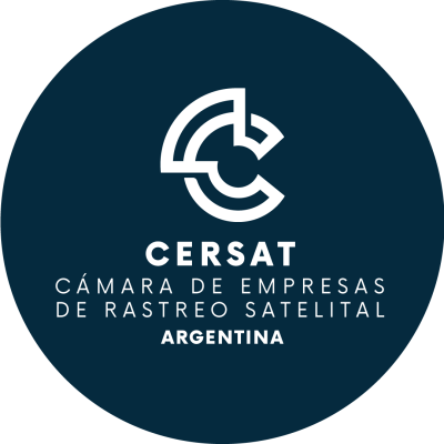 Sello de CERSAT, Cámara de Empresas de Rastreo Satelital de Argentina